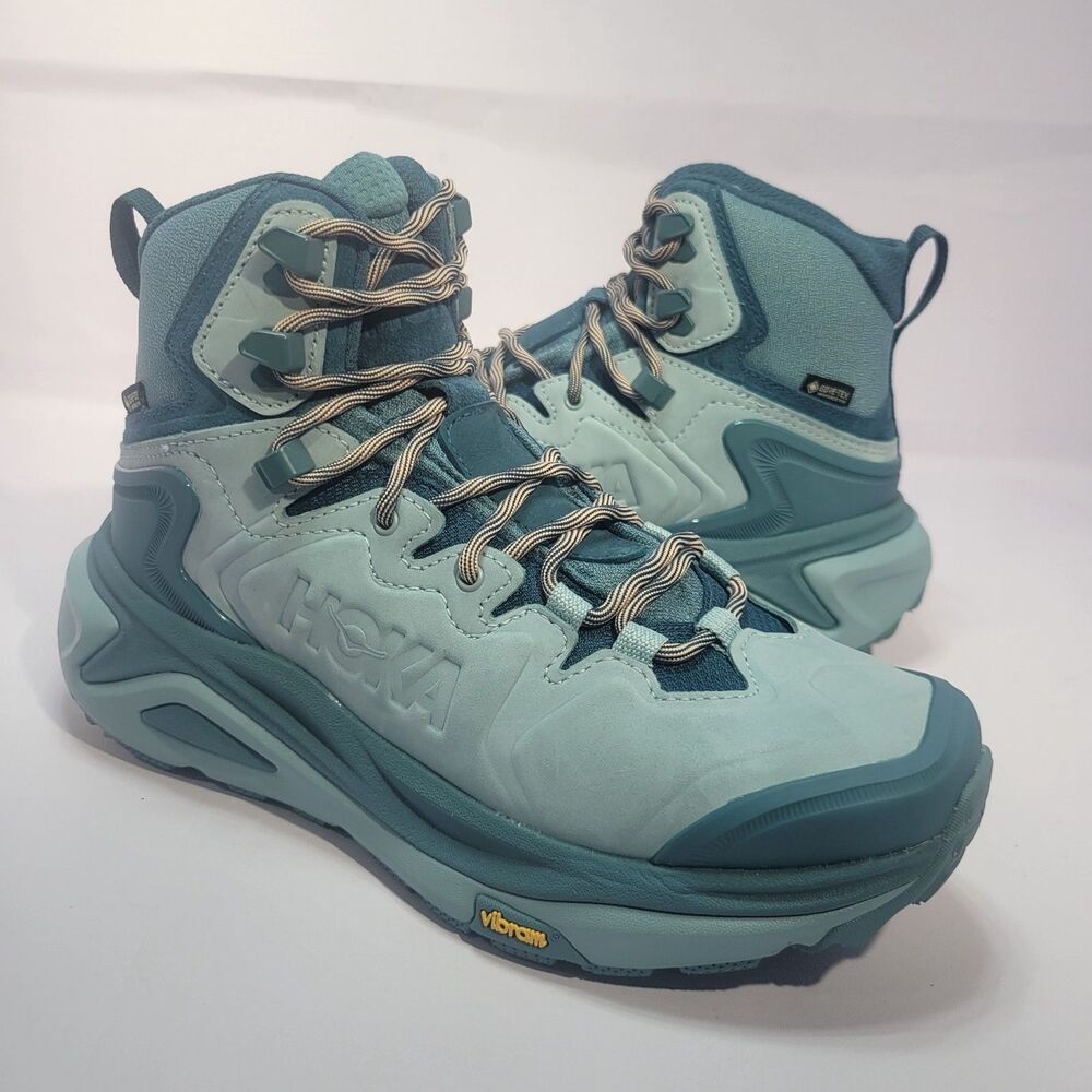 Hoka One One Kaha 3 Gore-Tex Women's Size 9.5B Mountain Fog Druzy 1162531-MRZ